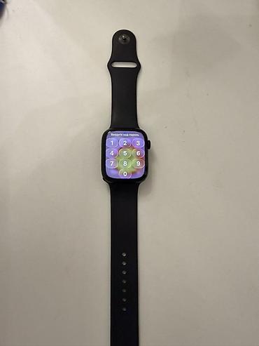 ios 6: Apple Watch Series 7, размер 45 мм, корпус тёмный. В комплекте — 10