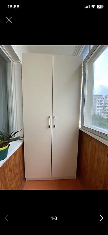 балконные шкафы: Шифоньер, шкаф для одежды, Новый, Прямой, ЛДСП — 1