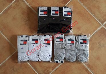 Čarape i donji veš: Muške pamučne čarape. Tommy hilfinger 3/4 muške pamučne čarape — 2