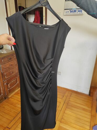 haljina s: L (EU 40), bоја - Crna, Večernji, maturski, Kratkih rukava