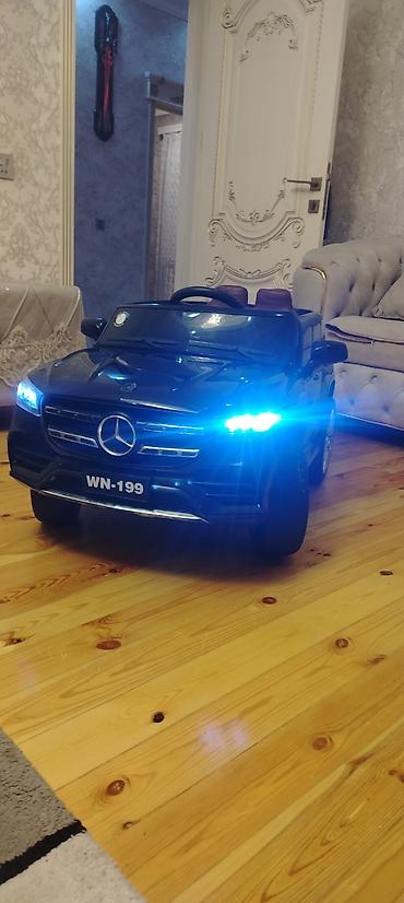 oyuncaq masin: Uşaq elektrik maşını – Mercedes üslubunda, qara rəng Xüsusiyyətlər: - — 2