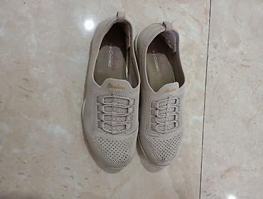 Женская обувь: Кроссовки, 36.5, Skechers, Б/у, цвет - Бежевый, Самовывоз, Платная доставка — 2
