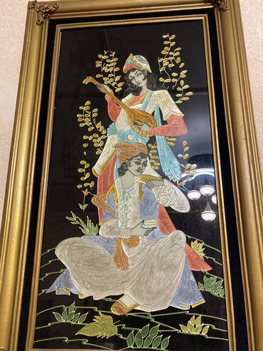 живопись картины: Омар Хайям Персидская живопись, большая. Картина нарисованная на
