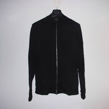 мужская куртка весна осень: Мужская куртка, L (EU 40), Massimo Dutti, Б/у, цвет - Черный