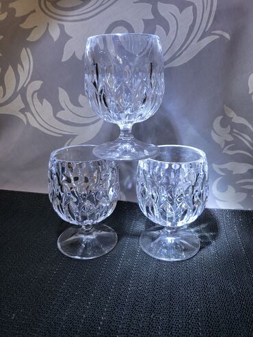 Čaše: Case nove,kristal,rucni rad Nachtmann Nemacka za zestoko pice 80te — 4