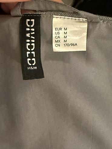 kəsikli kişi sviteri: Jilet, H&M, M, rəng - Boz — 2
