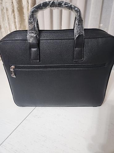 Ноутбуки и аксессуары: SKROSS Travel brendli şık iş çantası - Rəng: qara - Material — 2