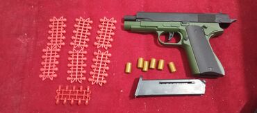 книги по подготовке к орт: Игрушечный пистолет с аксессуарами афтоматический - Материал: пластик lalafo.kg да книги по подготовке к орт: Игрушечный пистолет с аксессуарами афтоматический - Материал: пластик