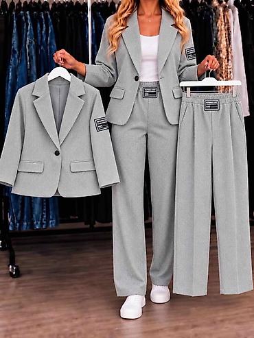 muski sako i pantalone: Ženski komplet sako + pantalone
3900din
S M L Xl — 9
