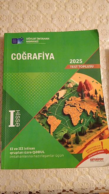 Testlər: Coğrafiya Testlər 11-ci sinif, DİM, 1-ci hissə — 1