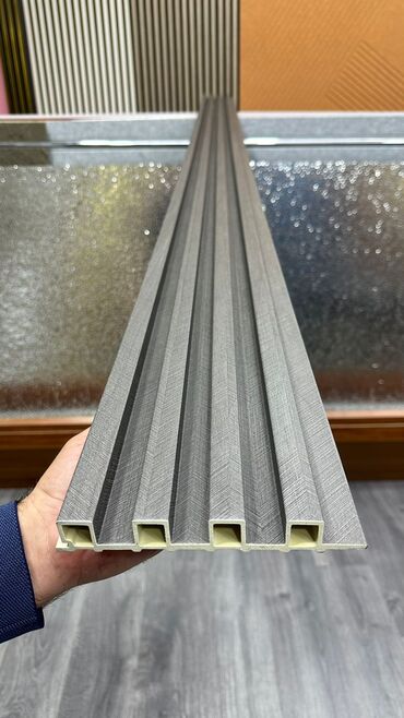 Digər tikinti materialları: Dekorativ divar panelləri – 3D lamel profilli Məhsul təsviri: - — 3