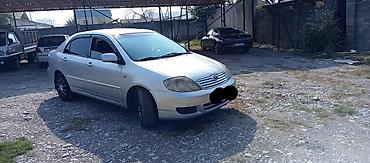 авто бишкек машина кж: Toyota Corolla: 2004 г., 1.6 л, Кол менен иштөөчү, Бензин, Седан — 6