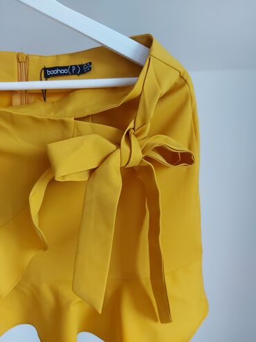 sorts suknja: XL (EU 42), Mini, color - Yellow
