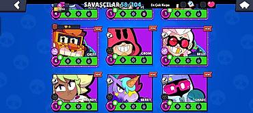 Qiymətli daşlar: Brawl Stars oyun hesabı Real alıcıya 17₼ endirim edəcəm. - Kupa — 13
