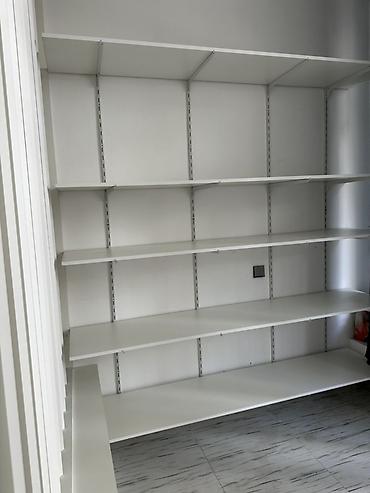 Rəflər: Divar tipli modul rəf sistemi – ağ rəng - Material: laminat/MDF tipli — 2