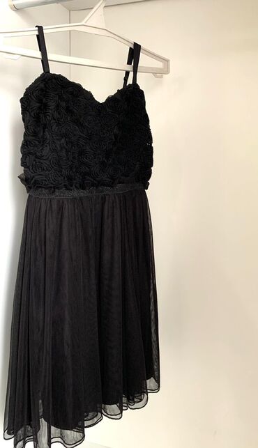 вечернее платье с: Вечернее платье, Классическое, Средняя модель, Без рукавов, L (EU 40)