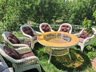 Комплекты садовой мебели: Комплект садовой мебели, Стулья, Ротанг — 21