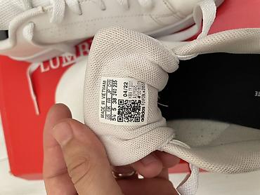 yun corab: Adidas, Ölçü: 38, rəng - Ağ, İşlənmiş — 3