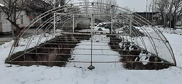 Теплицы: Теплица арочная промышленного типа - Каркас: металлический — 9