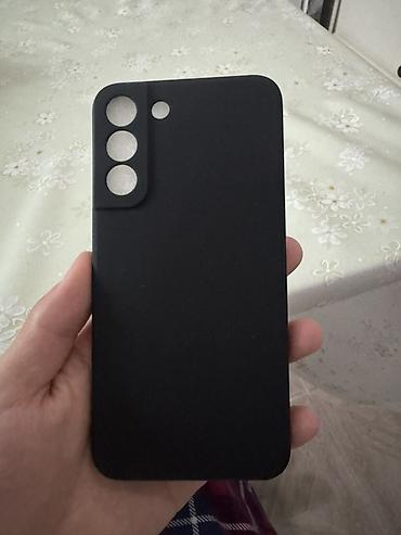 чехол s10: Черный или темно-синий чехол на Samsung S22+, новый не использованный — 1