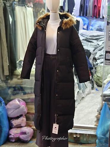 пальтолор: Пуховик, Узун модель, Кабып тигилген, S, M, L — 4