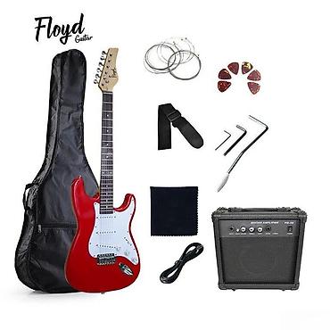 Elektro gitara dəsti "Floyd EGS111-10S RD" Brend: Floyd Rəng: Qırmızı