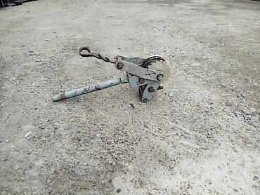 toxuma ipi: Məhsul: Mexaniki əl vinçi (manual iplə çəkən vintç) Təsvir: - Metal — 2