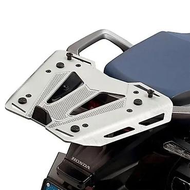 peda 200: Aluminijumska zadnja nosač-ploča za motocikl (top case/bag sistem) - — 1