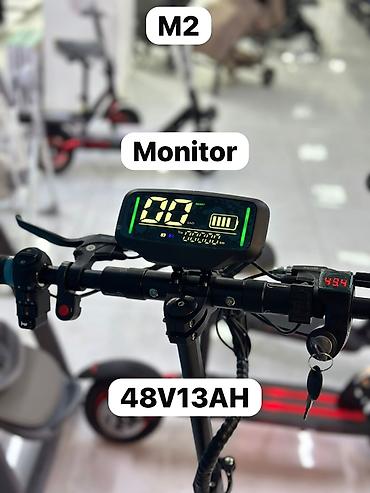 монитор баку: Elektrikli skuter – M1, M2 və M4 modelləri Ümumi xüsusiyyətlər: - — 4