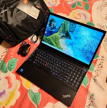 intel core i7: Ноутбук, Lenovo, 16 ГБ ОЭТ, Intel Core i5, 15.6 ", Колдонулган, Жумуш, окуу үчүн, эс тутум NVMe SSD