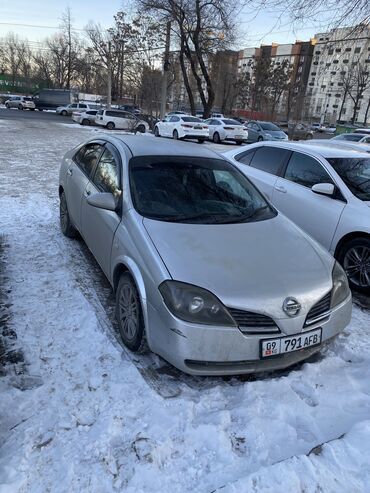 Nissan: Nissan Primera: 2002 г., 2 л, Вариатор, Бензин, Седан