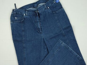 srebrne legginsy: Jeansy damskie, S