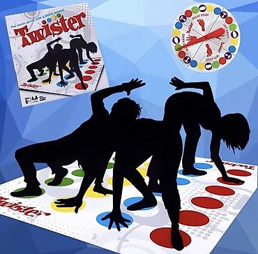 сиди тихо: Настольная игра Twister (Твистер) - Классическая активная игра для — 1