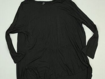 bluzki czarne z długim rękawem: Блуза жіноча, XL, стан - Дуже гарний