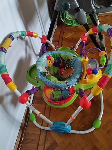 Uşaqlar üçün digər mallar: Baby Einstein Neighborhood Friends Activity Jumper - Yaş tövsiyəsi: 6 — 1