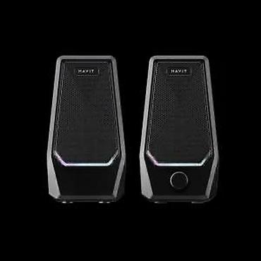 Zvučnici, slušalice i mikrofoni: Gaming stereo zvučnici sa RGB osvetljenjem - Set od 2 kompaktna — 21