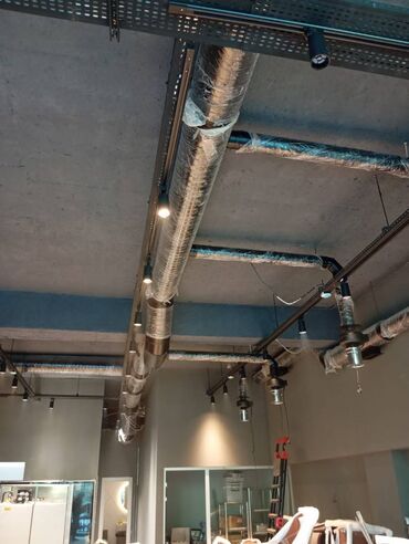 Havalandırma sistemləri: Havalandirma Sistemlerin Hazirlanmasi ve Quraşdirilmasi, Her Dizaynda — 7