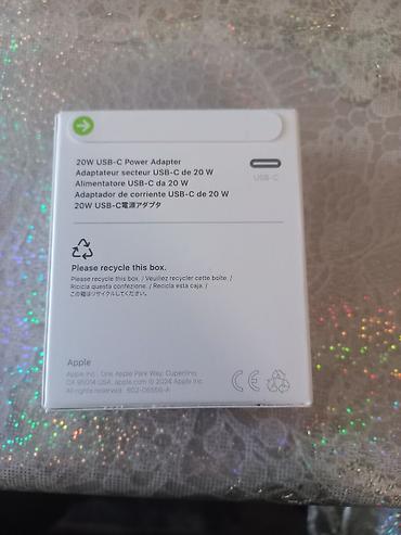 apple adapter 20w: Apple USB‑C 20W Güc Adapteri - Model: Apple USB‑C Power Adapter, 20W — 2