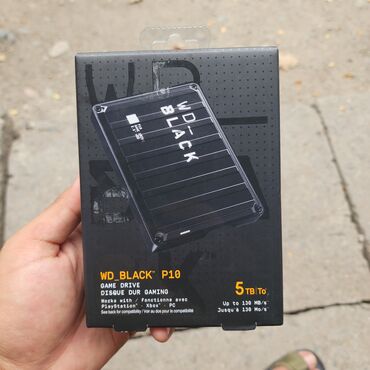 black ops xbox 360: Маалымат алып жүрүүчү, Жаңы, Western Digital (WD), HDD, 5 ТБ, 2.5", ПК үчүн