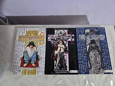 2 7: Death Note (Ölüm Dəftəri) manga – 1, 2 və 3-cü cildlər - Nəşriyyat — 1
