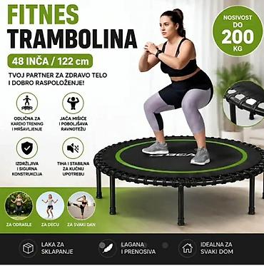 active by tchibo: Fitnes Trambolina 122 cm (48") – Nosivost do 200 kg | Profesionalna — 1