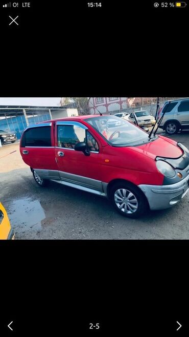 запчасть на мерс 814: Daewoo Matiz: 2001 г., 0.8 л, Автоматтык, Бензин, Хетчбек