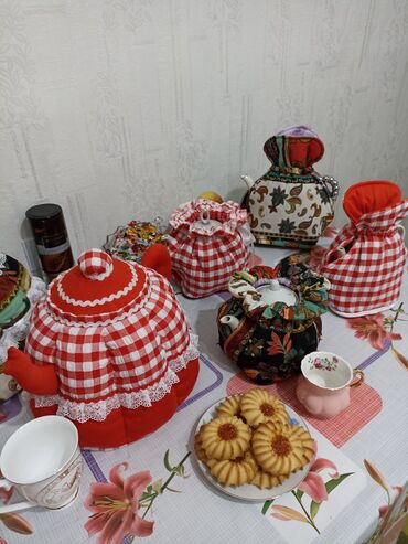 Чайники: Текстильные грелки на чайникикастрюликазаны. Хороший подарок — 4