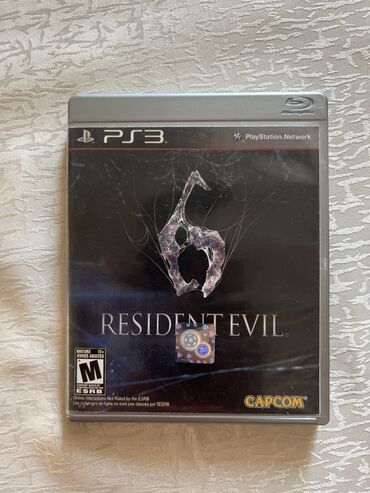 Resident Evil 6, PlayStation 3 oyun diski. Ciziqsiz ve problemsizdir