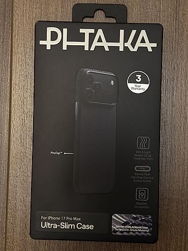 Kabrolar: PITAKA Ultra-Slim Case – iPhone 17 Pro Max üçün - Ultra nazik və — 1