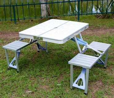 həyət üçün stol: Masa Piknik üçün masa Piknik masası Piknik masasi ( stullar bitisik)