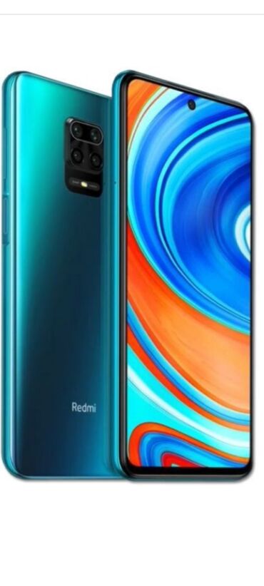 simкарты мегаком: Redmi, Redmi Note 9S, Колдонулган, 64 ГБ, түсү - Жашыл, 2 SIM