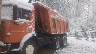 Аренда самосвала: КАМАЗ самосвал, оранжевый, турбодизель 240 TURBO. КамАЗ эвро 1 сатылат — 6