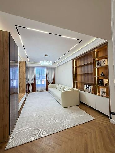 14: 2 комнаты, 84 м², Асанбай мкр Элитка, 14 этаж, Евроремонт — 1