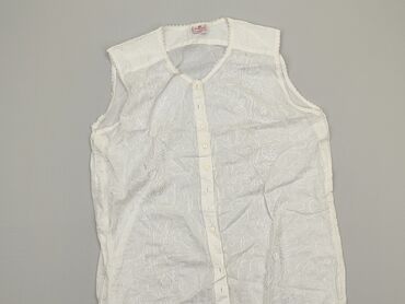 białe bluzki z falbanami: Blouse, 3XL (EU 46), condition - Very good